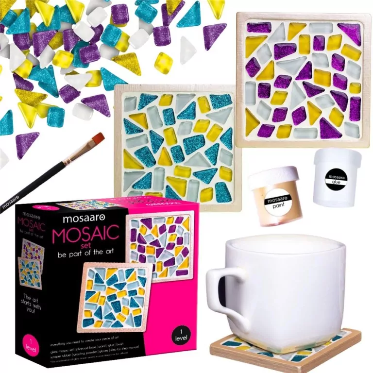 Zestaw kreatywny Mozaika. Podstawka pod kubek - tantis.pl