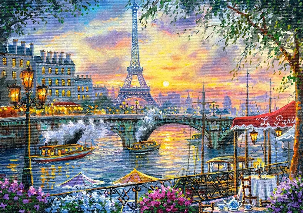 Puzzle 500. Tea time in Paris - tantis.pl