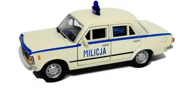 Fiat 125p. Milicja biały 1:39 - tantis.pl