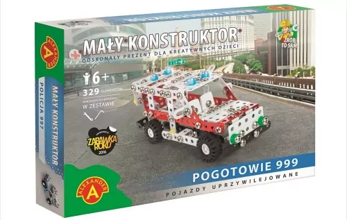 Mały Konstruktor. Pogotowie 999 - tantis.pl