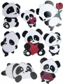 Naklejki papierowe 3D. Panda - tantis.pl