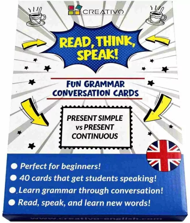 Read Think Speak Present Simple/ContinuousCREATIVO - tantis.pl