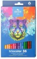 Kredki Triocolor Tygrys 36 kolorów - tantis.pl