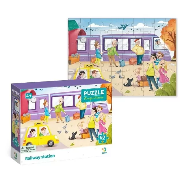 Puzzle 60 Railway station - tantis.pl