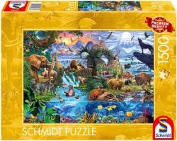 Puzzle PQ 1500 Świąt zwierząt G3
