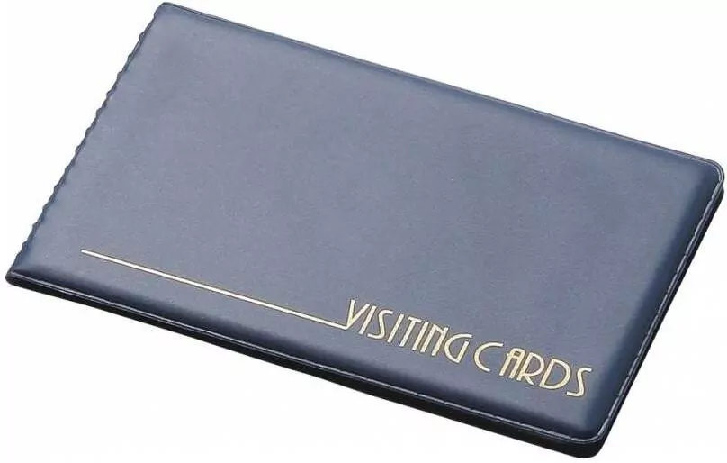 Etui na karty magnetyczne PVC granat - tantis.pl