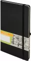 Notes gładki A5. Romantyzm. Czarny - tantis.pl