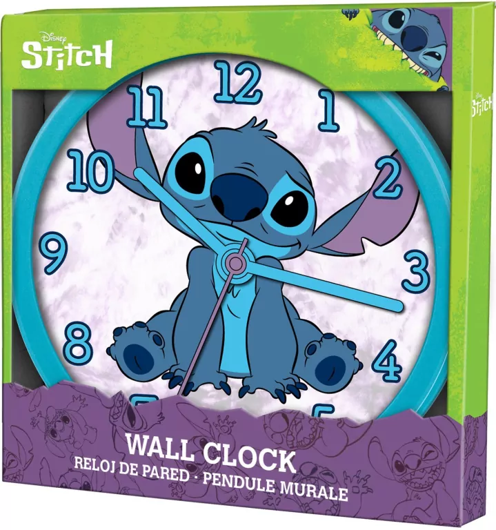 Zegar ścienny Stitch 25cm LAS3015 - tantis.pl