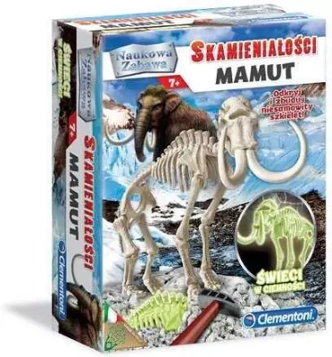 Skamieniałości. Naukowa zabawa. Mamut