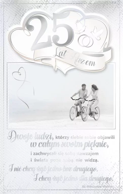 Kartka okolicznościowa. Rocznica Ślubu. RS03 - tantis.pl