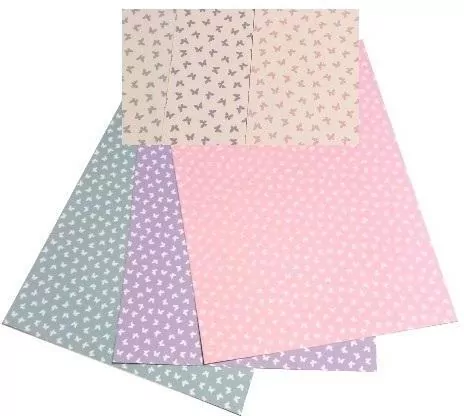 Karton obustronny 300g 24x34cm 3 ark MIX - tantis.pl