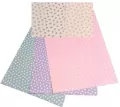 Karton obustronny 300g 24x34cm 3 ark MIX - tantis.pl