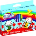 Kredki świecowe 32 kolory FIORELLO - tantis.pl
