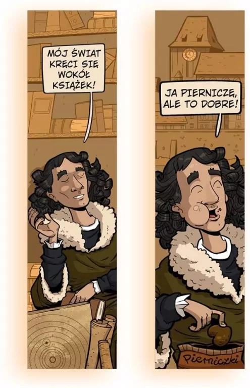 Zakładka kartonowa. Kopernik - tantis.pl