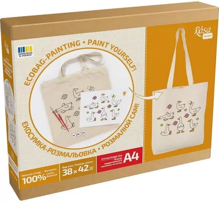 Torba do malowania Geese 38x42cm