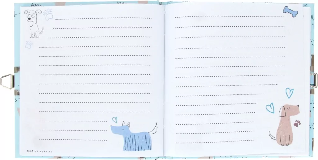 Pamiętnik na kłódkę Cuties Doggy - tantis.pl