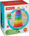Mattel. Fisher-Price Okrągłe kubeczki do układania W4472 - tantis.pl