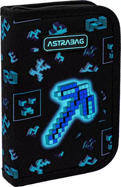 Piórnik pojedyn z wyp Astrabag Dark Pixel AC11 - tantis.pl