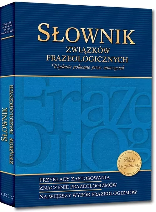 Słownik związków frazeologicznych GREG - tantis.pl