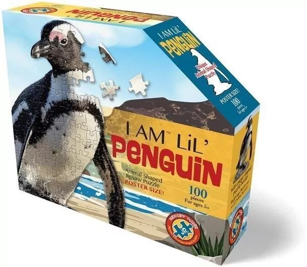 Puzzle konturowe 100. I am Lil Pingwin - tantis.pl
