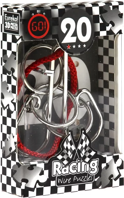 Łamigłówka druciana Racing nr 20 - poziom 1/4 G3 - tantis.pl