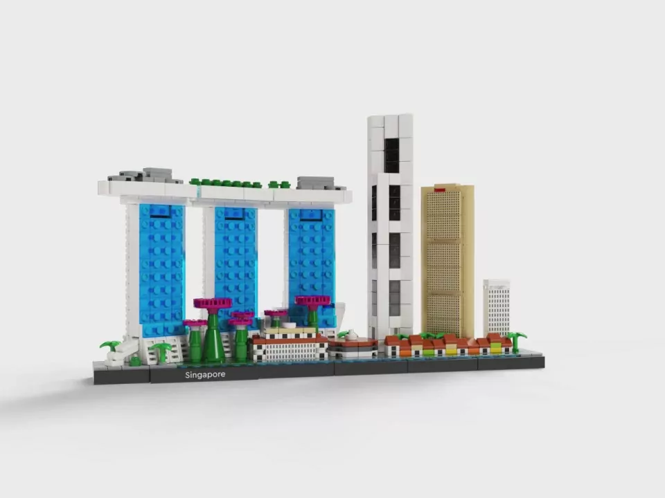 LEGO® Architecture. Singapur. 21057 - tantis.pl