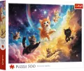 Puzzle 500 Kosmiczne kotki TREFL - tantis.pl