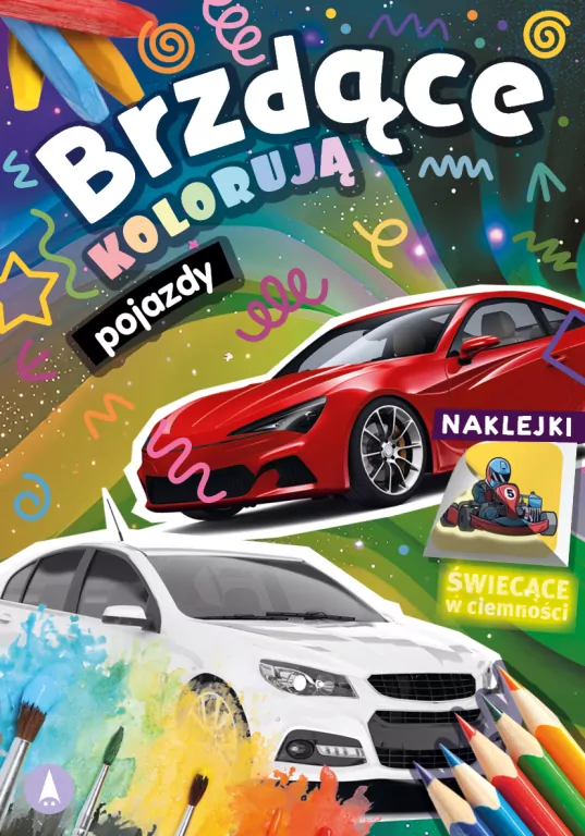 Brzdące kolorują. Pojazdy - tantis.pl