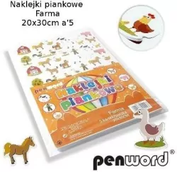 Naklejki piankowe farma 20x30cm