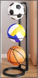 Stojak na 3 piłki metalowy