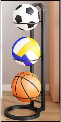 Stojak na 3 piłki metalowy