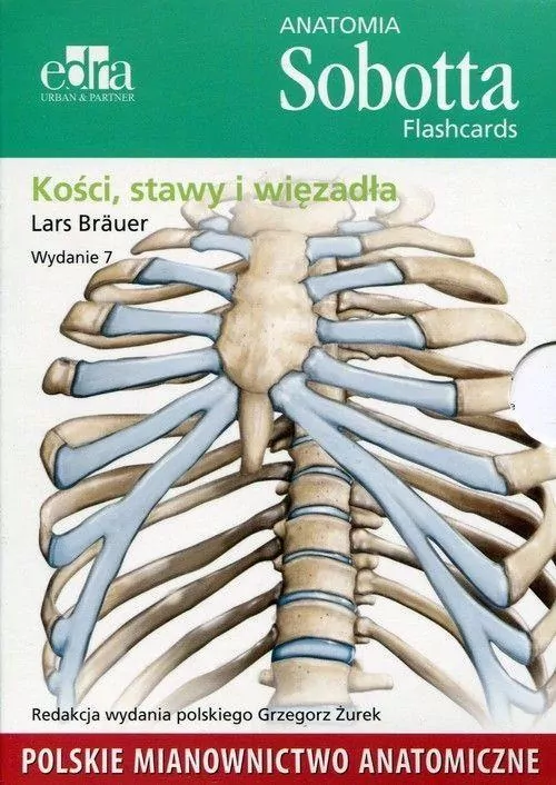 Anatomia Sobotta Flashcards Kości stawy i więzadła - tantis.pl