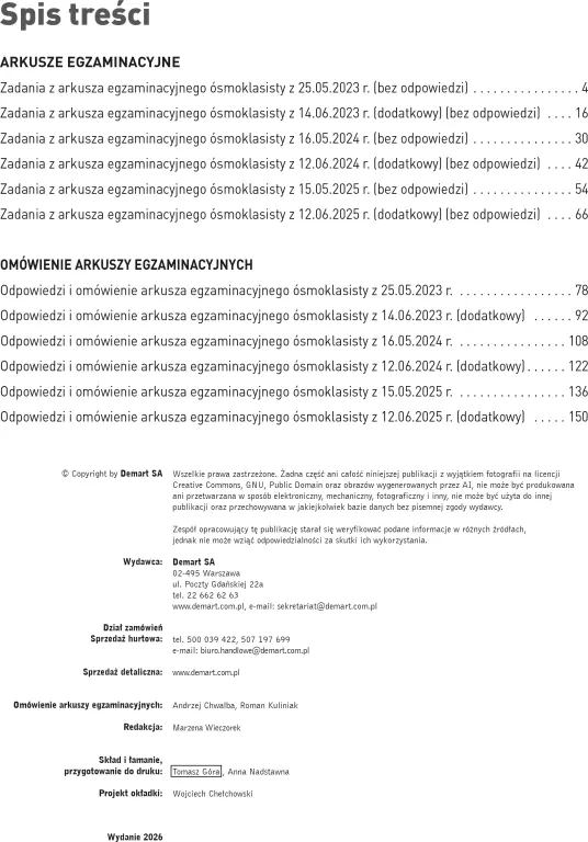 Arkusze egzaminacyjne J. angielski dla 8-klasisty - tantis.pl
