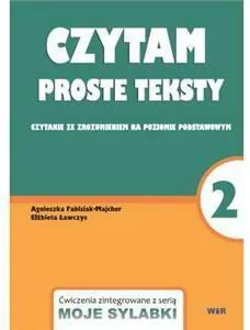 Czytam proste teksty. Część 2. Moje sylabki - tantis.pl