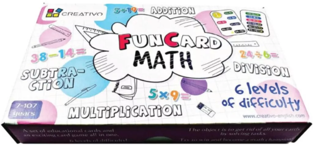 Creativo. Fun Card Math - tantis.pl