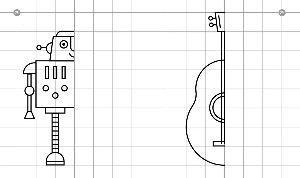 Prze-rysuj. Lustrzane rysowanie dla najmłodszych - tantis.pl
