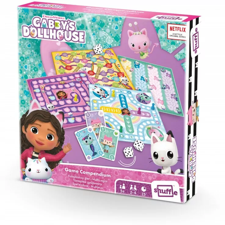 Cartamundi. Shuffe Kaledoskop gier. Koci Domek Gabi - tantis.pl