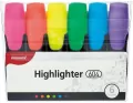 Zakreślacz. Highlighter 604. 6 kolorów - tantis.pl