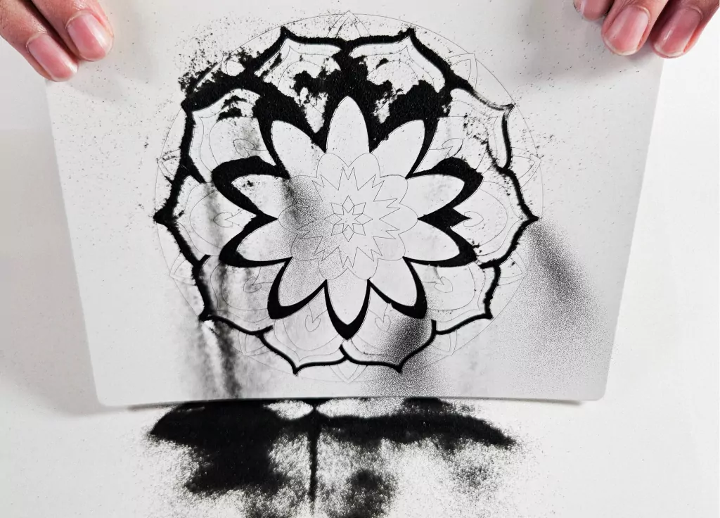 Piaskowe Malowanki Mandala 1 Sand Art - tantis.pl