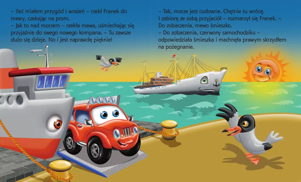 Bałtycki szlak. Samochodzik Franek - tantis.pl