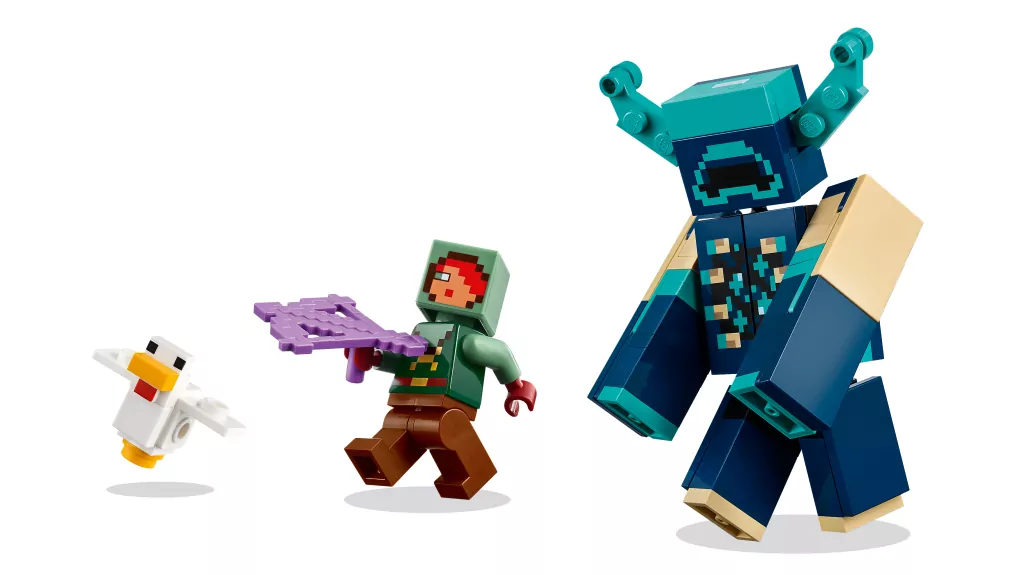 LEGO® Minecraft. Spotkanie ze strażnikiem 21274 - tantis.pl