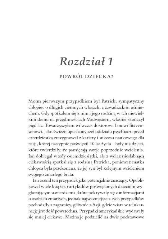 Powrót do życia - tantis.pl