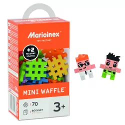 Mini Waffle Marioinex 70 elementów + + 2 MEGA figurki TYLKO W TANTIS