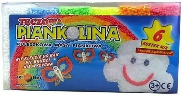 Piankolina tęczowa. 6 kostek - tantis.pl