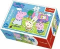 Puzzle 54 mini. Świnka Peppa. Wesoły dzień Świnki Peppy. 19628 - tantis.pl