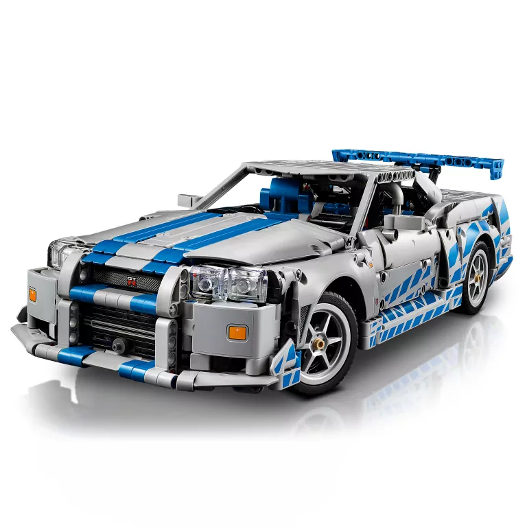 LEGO® Technic. Samochód Nissan Skyline GT-R (R34) z filmu Za szybcy, za wściekli 42210 - tantis.pl