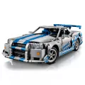 LEGO® Technic. Samochód Nissan Skyline GT-R (R34) z filmu Za szybcy, za wściekli 42210 - tantis.pl