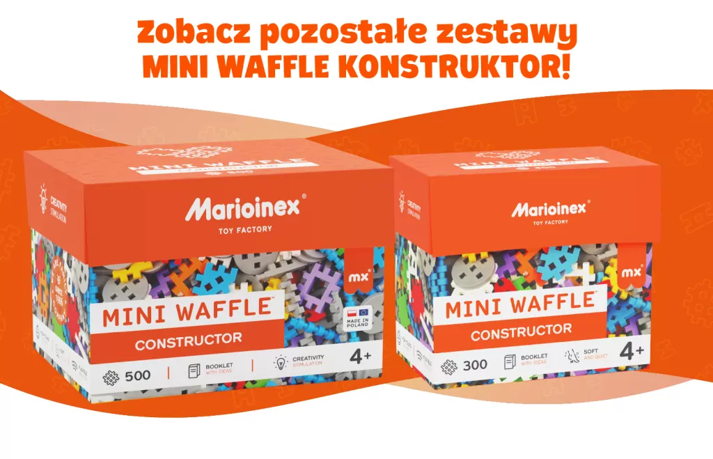 Mini Waffle Konstruktor. Podróżnik 200 - tantis.pl