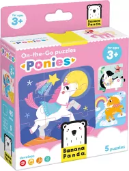 On-the-Go Puzzles. Ponies 3+