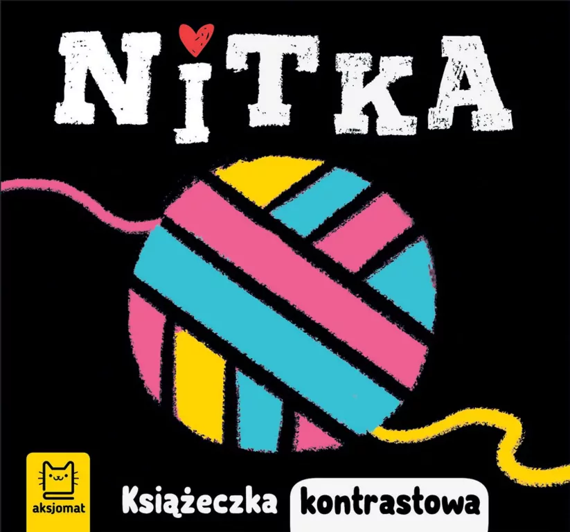 Nitka. Książeczka kontrastowa - tantis.pl